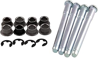 Door Hinge Pin and Bushing Kit for 1994-2004 Chevy S10 Chevrolet Blazer GMC S15 GMC Jimmy (4 pins 2 Door)
