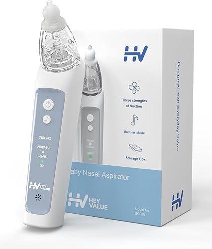 Aspirador nasal para bebé aspirador de nariz de bebé ventosa eléctrica de nariz para bebé ventosa de nariz de bebé recargable con función de música