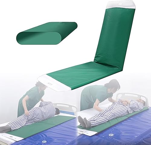 Tabla de rodillo de transferencia de pacientes para mudanza y transferencia de pacientes mayores encamados - Dispositivo de asistencia de hoja