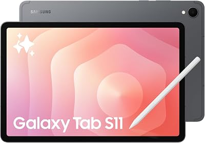 Samsung Galaxy Tab S11 128GB WiFi, Tablet con IA, Ligera, Dex, 12 GB de Memoria, Batería de Larga Duración, Garantía Fabricante 3 Años + 1 Año Extra, Gris (Versión Española)