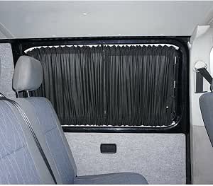 RIDEAUX NOIRS POUR VAN | Volkswagen Transporter T5 à T6.1 (2003-2024