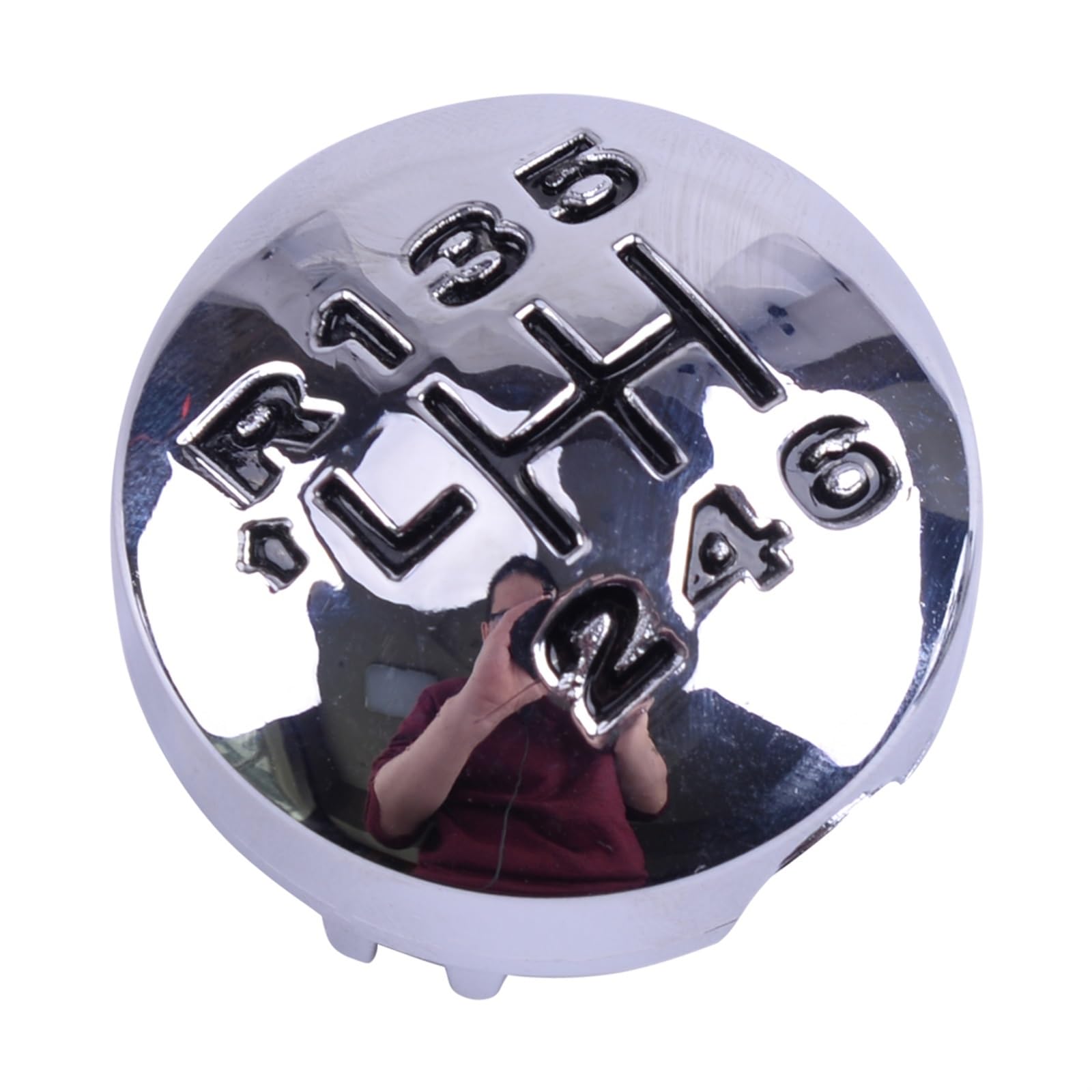 Hsukiho 6Speed Car Shift Knob Cover For Peugeot 307 308 3008 407 5008 807 5 6 Speed Gear Shift Knob Tip Cover Cap(6Speed)