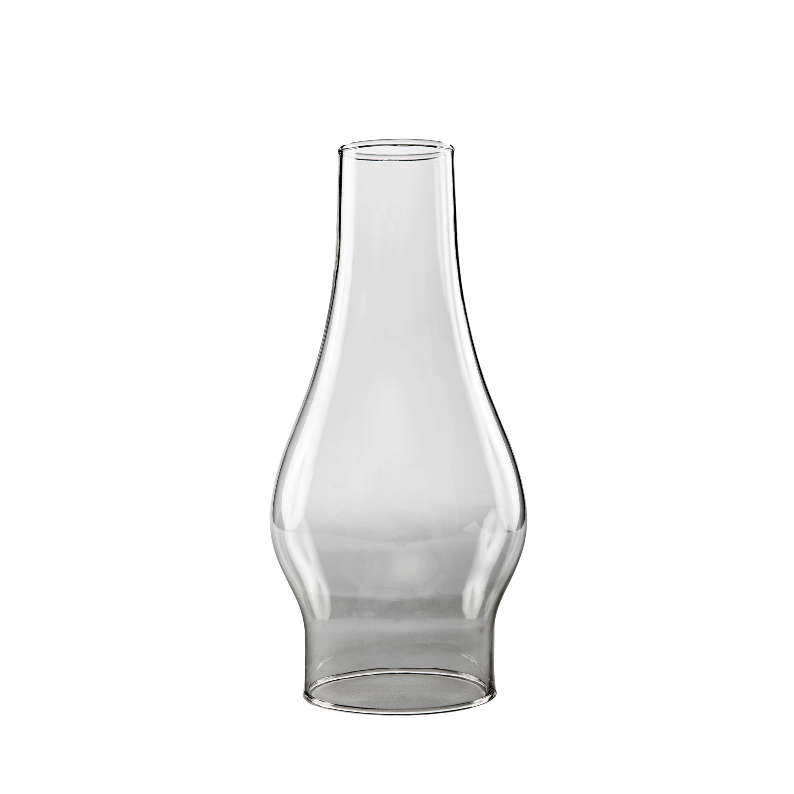 LIGHT OF MINE "LET IT SHINE" 2.5" x 7.5" Clear Glass Cylindrical Oil Lamp Chimney