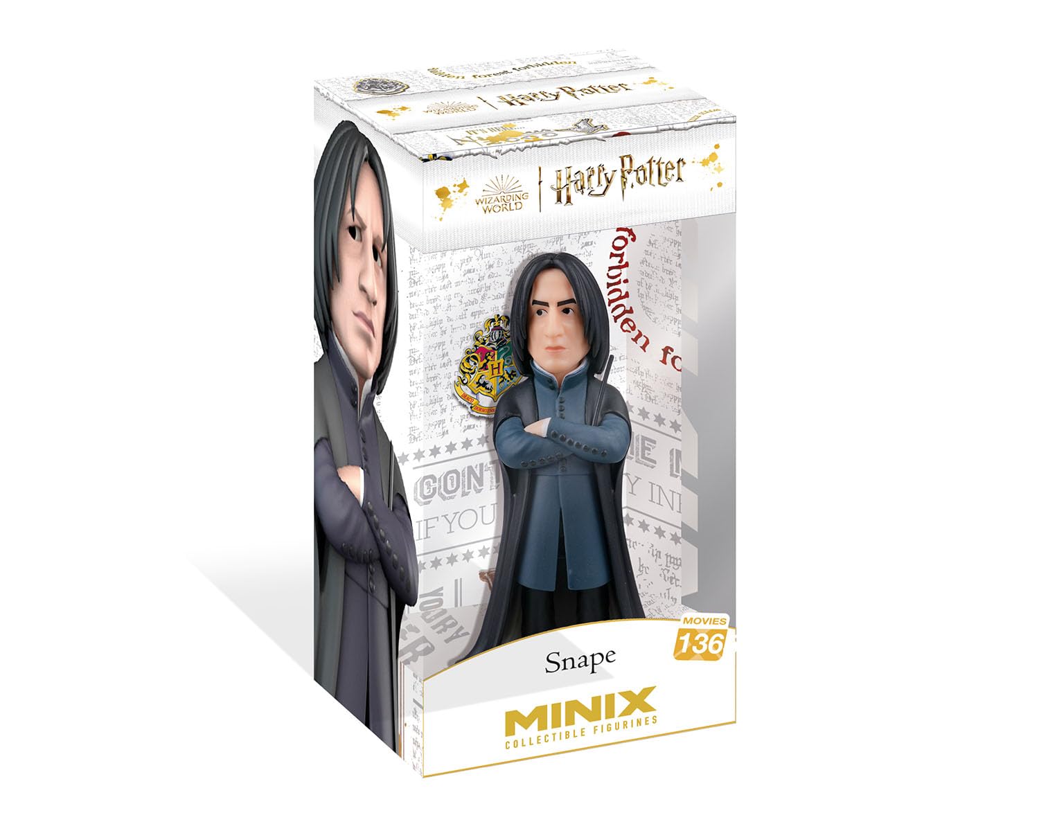 MINIX - Movies #136 - Harry Potter - Snape - Collectible Figure 12 cm, Multicoloured, 4.72 inches - Image 2