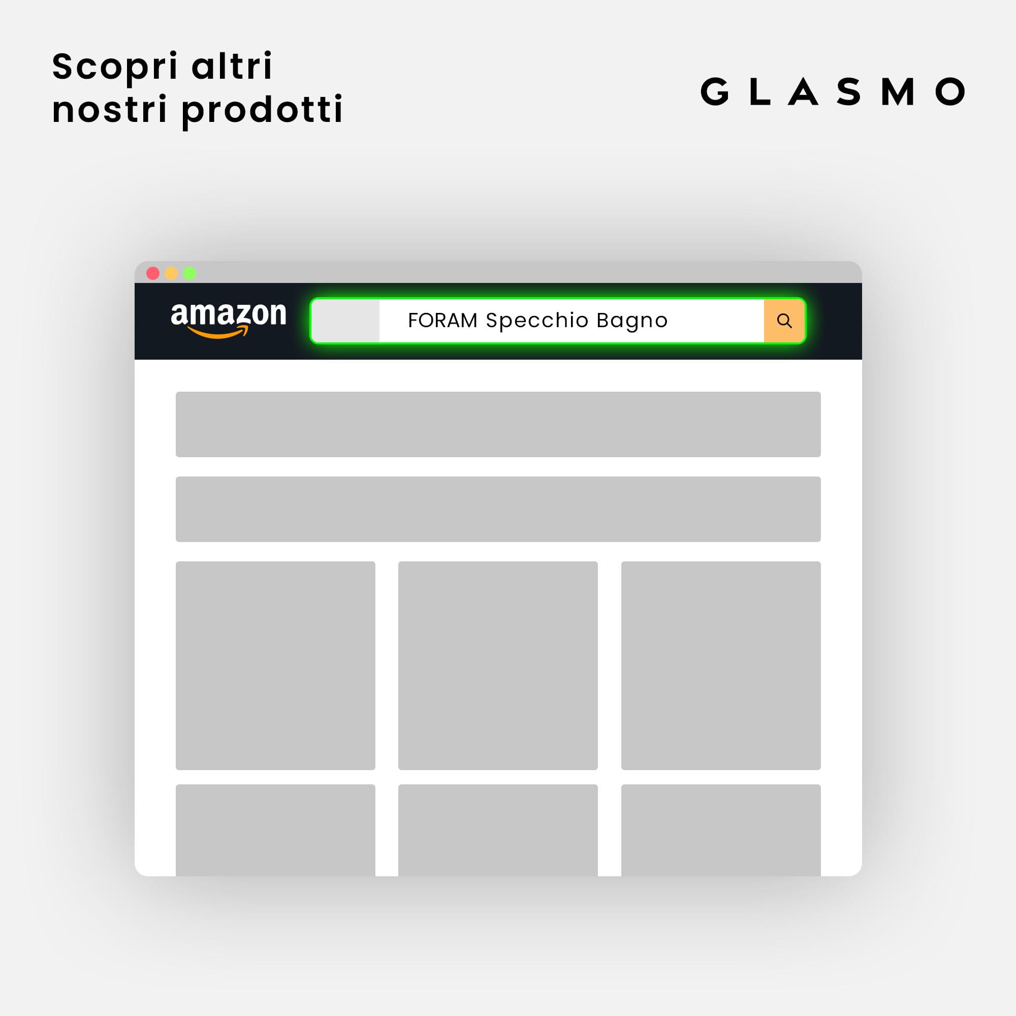 FORAM Specchio da Bagno con LED Illuminazione, Specchio da parete a LED per il bagno 110x80 cm Aurora - su Misura - Personalizzabile - moderno specchi retroilluminato