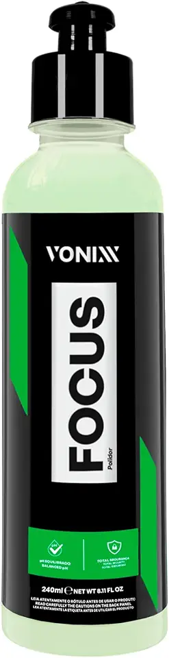 Polidor De Vidro Focus Vonixx Tira Mancha Chuva Ácida 240ml