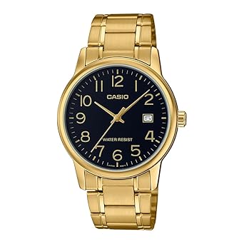 Casio Enticer Men Analog Black Dial Men MTP-V002G-1BUDF (A2311)