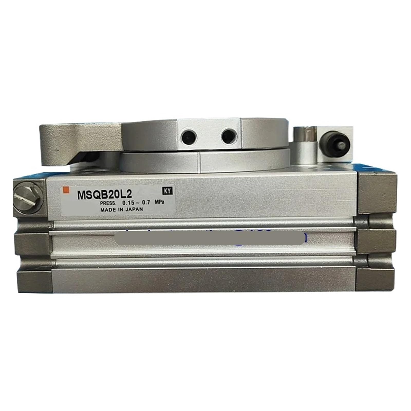 Cylindre rotatif MSQB20L2 pneumatique de table pivotante pour guidage précis