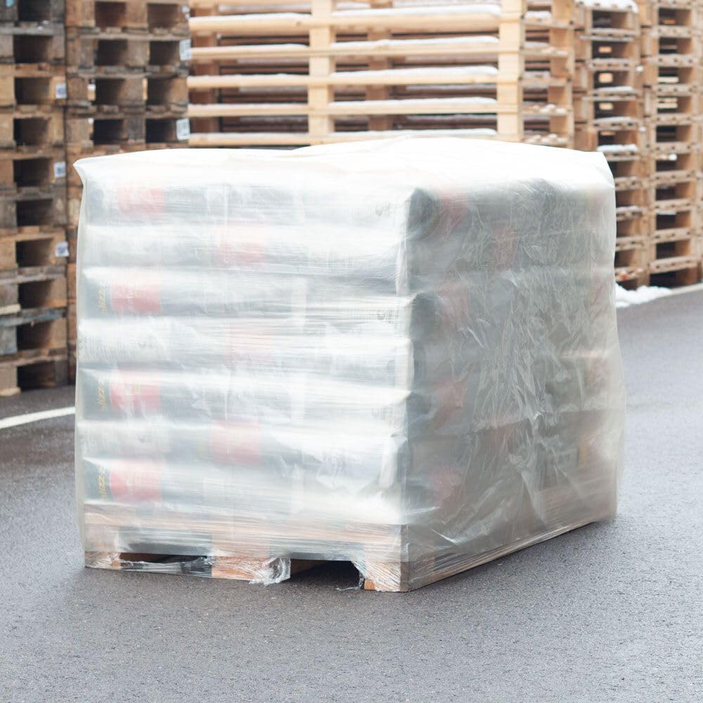 blizz-z Palettenhaube, transparent - L:130 x B:125 x H:130 cm - 10 Stück