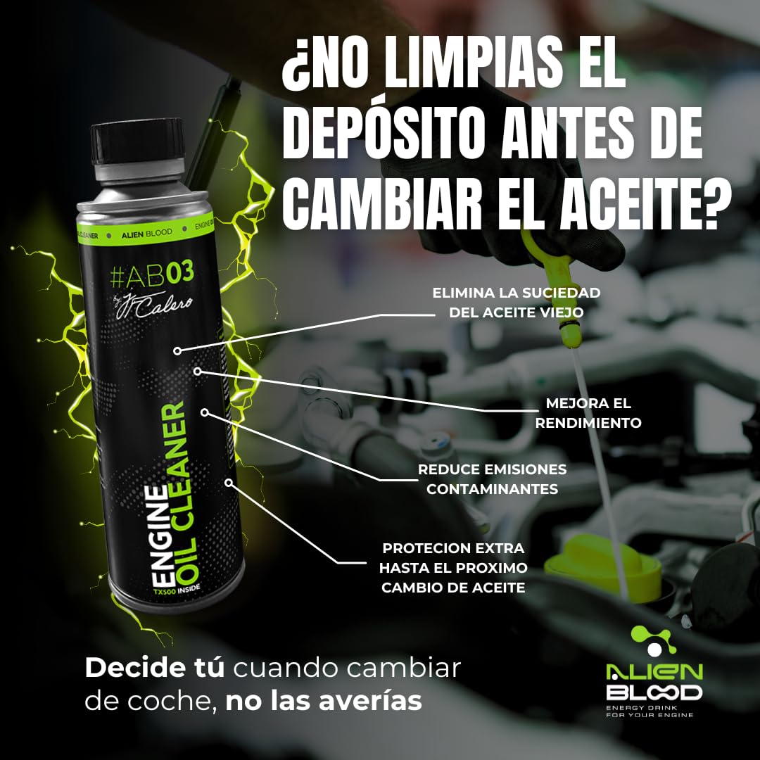 Alien Blood Kit Pro Max Limpiador y Protector de Inyectores Gasolina (250ml) + Limpiador Interno de Motores (250 ml) + Antifricción TX500 Integrado + Alto Rendimiento, Pack Premium