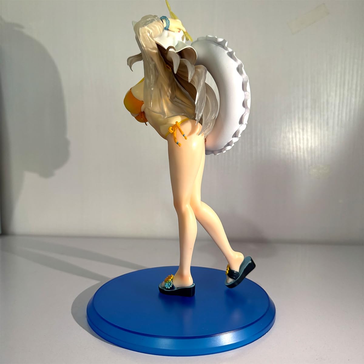 Blue Archive Izayoi Nonomi Figure Swimsuits 1/7 Anime Game Characters PVC Desktop Ornaments Fans Gifts 9.1IN