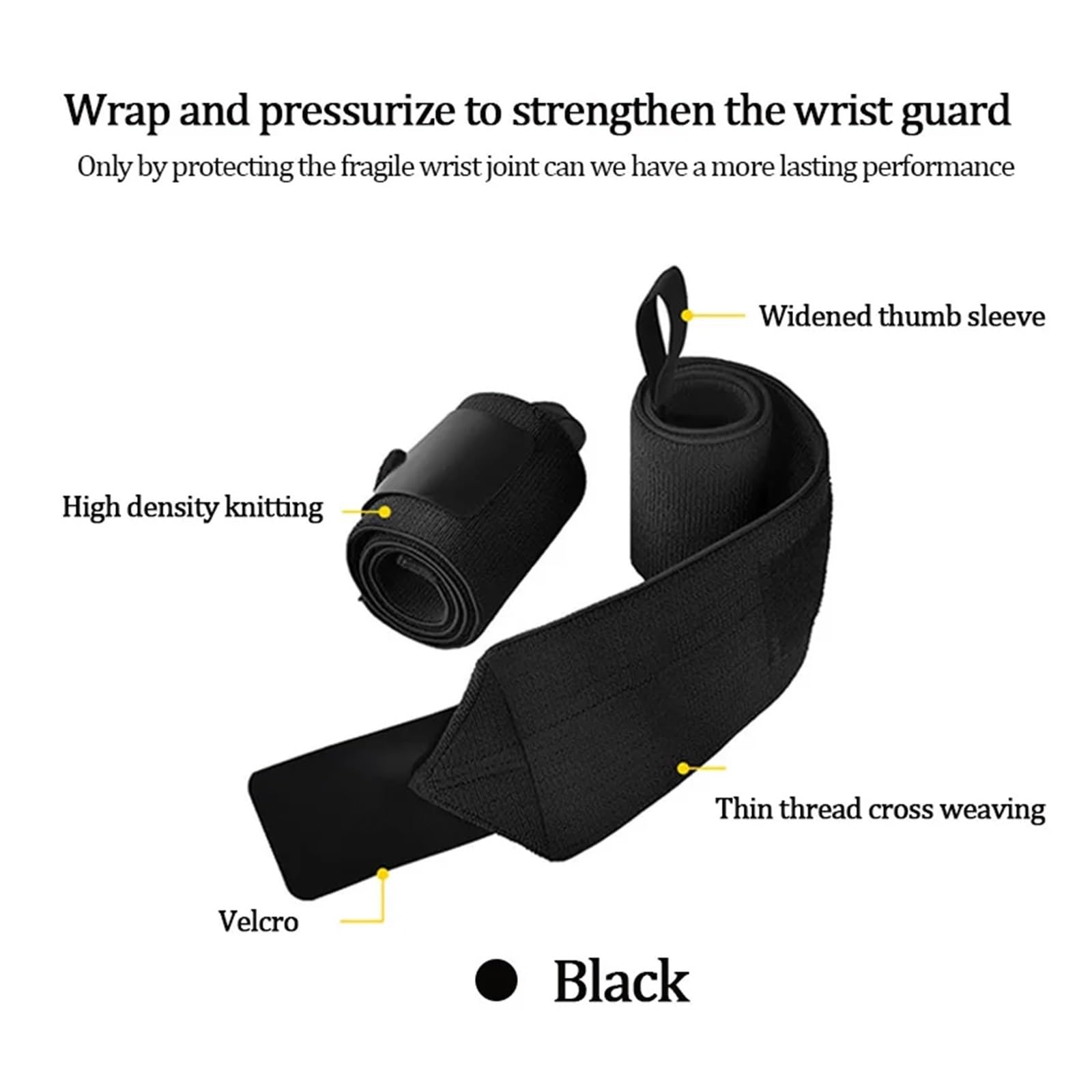 Bandes de poignet rigides for l'haltérophilie, entraînement de force, support de poignet professionnel, attelle de pouce, sangle de poignet de dynamophilie for hommes et femmes Bracelet De Sport(Red,L