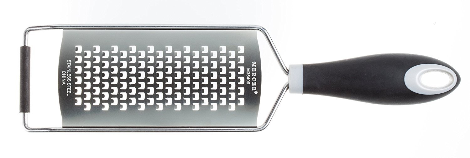 Mercer Culinary MercerGrates Stainless Steel Wide Coarse Blade, Black