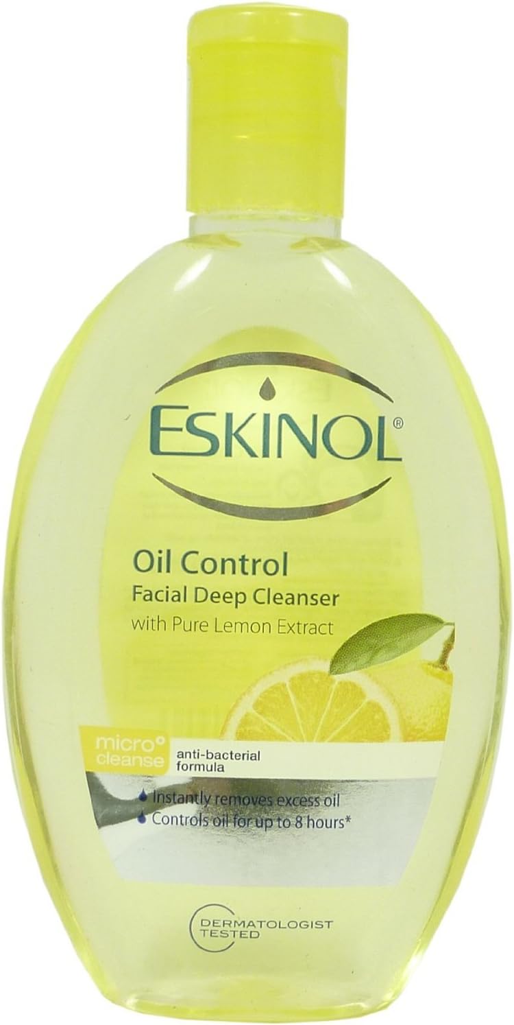 Eskinol Facial Deep Cleanser 225mL (OIL CONTROL LEMON)