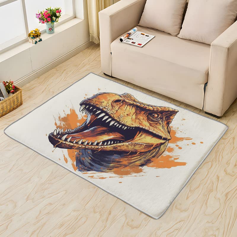 Amazon.com: Dinosaur Rug Home Decor - T-Rex Rugs for Living Room