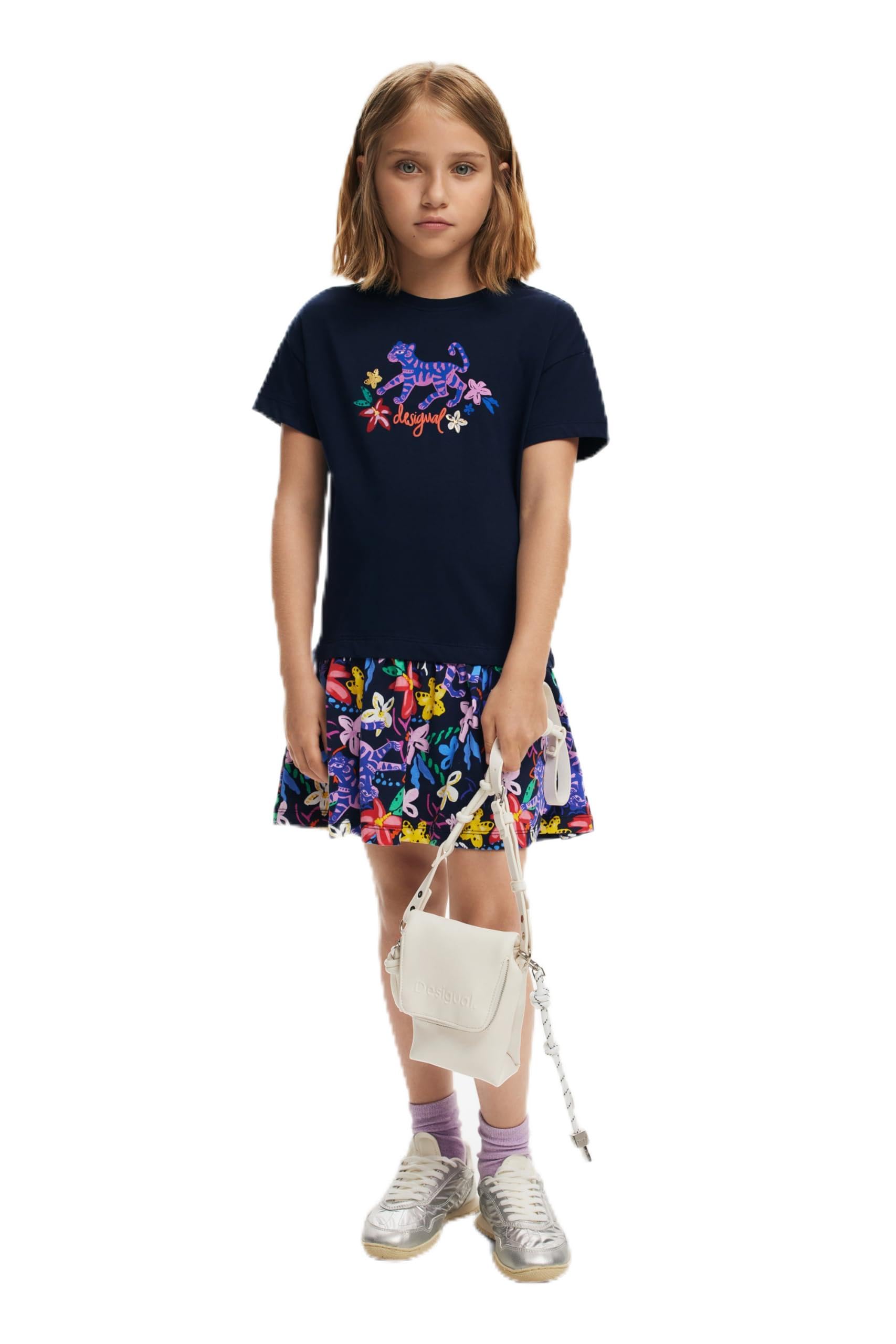 Desigual Sukienka Dziewczynki Vest_colors