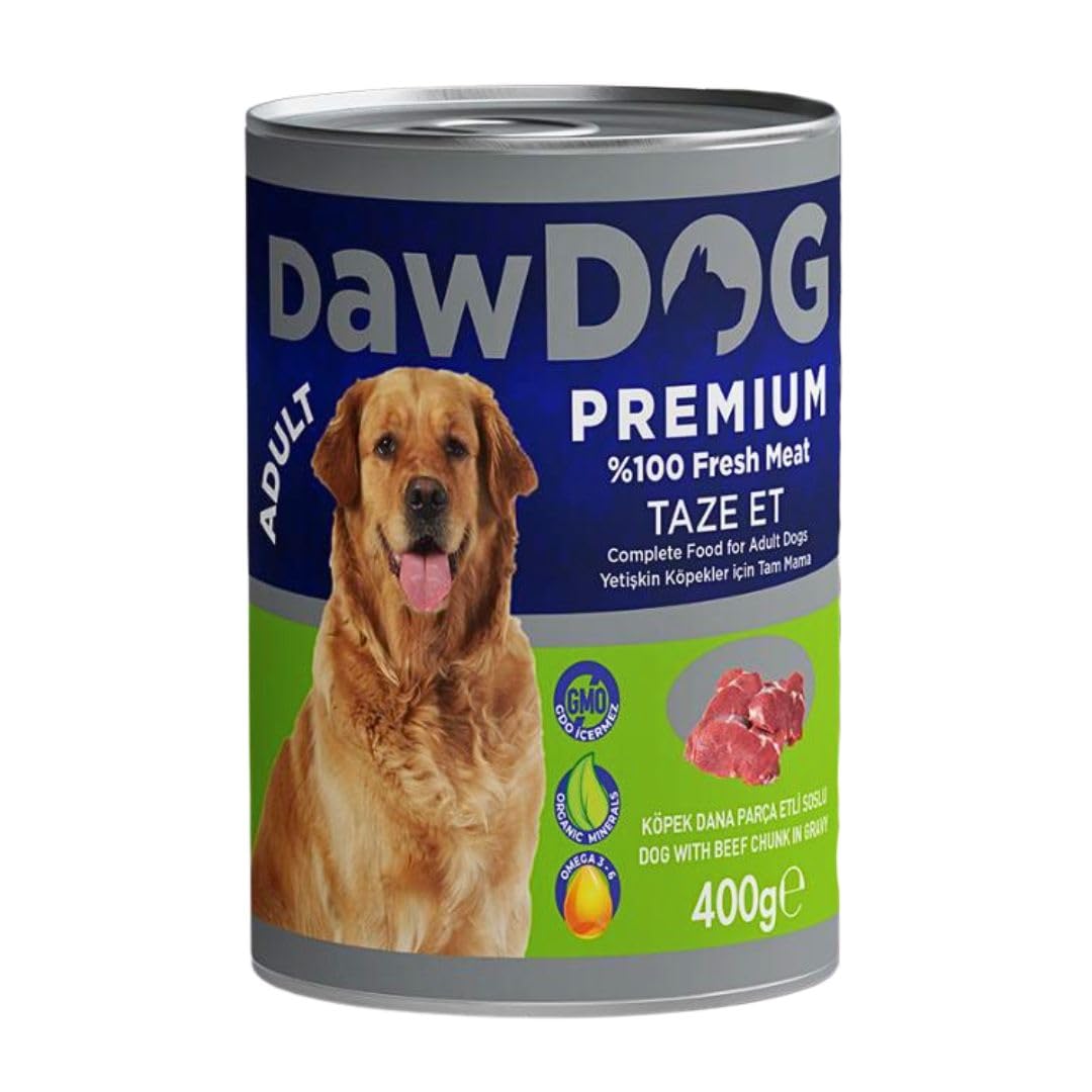 Dog Wet Food With Canned Piece Of Beef 400gram