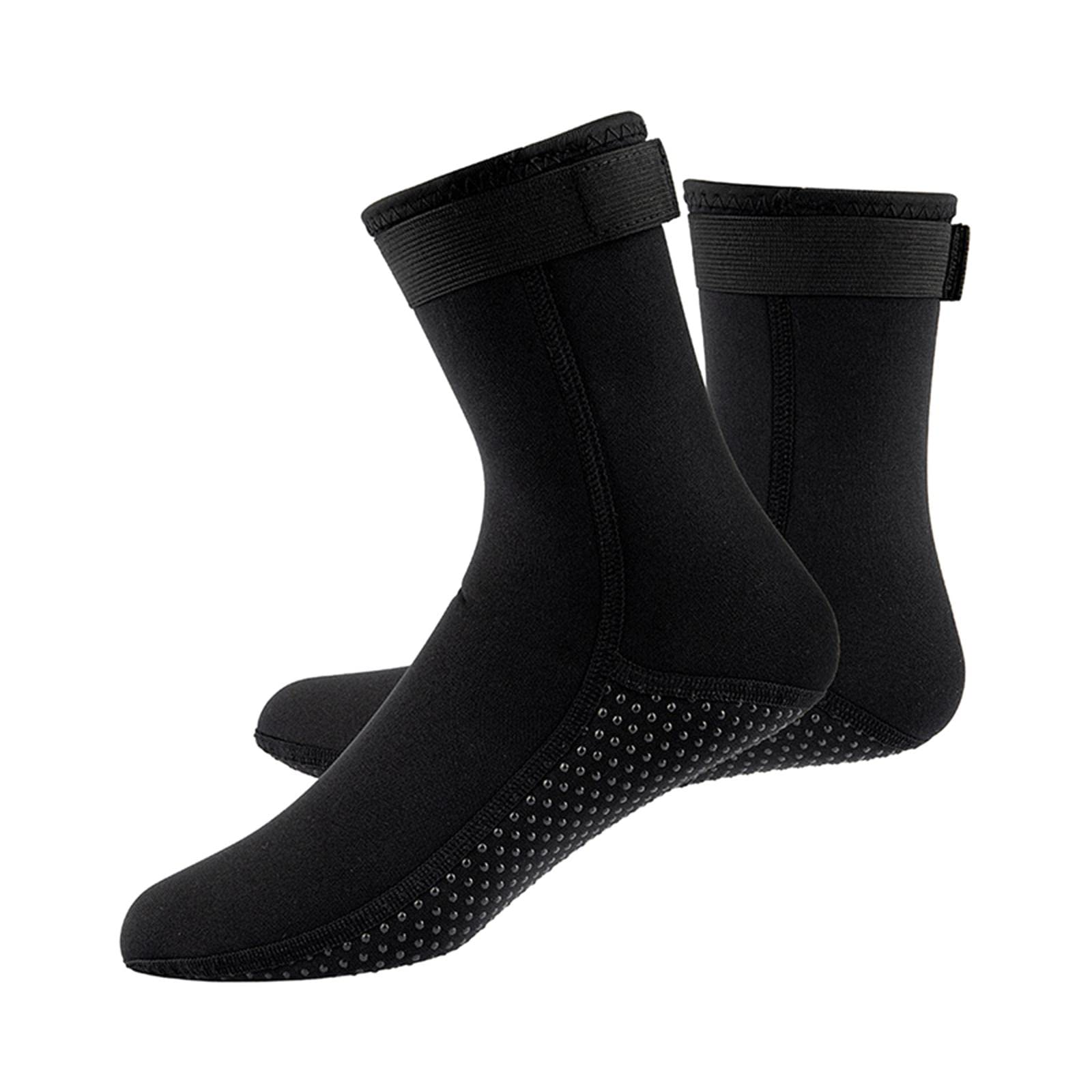 Neoprene Diving Scuba Boots 3mm Surfing Snorkeling Socks Black XS