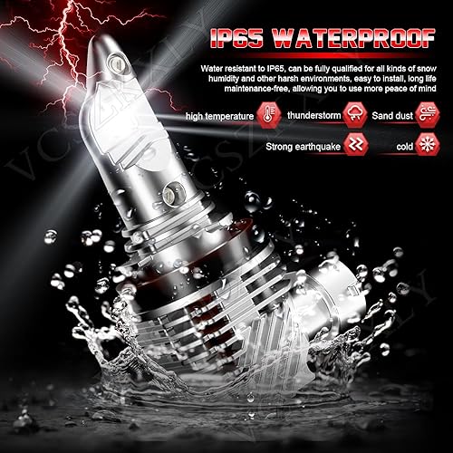 Miniatura 7 de Compatible con 2008 2009 2010 Suzuki GSXR 600 750 luces, 9005 H11 bombillas antiniebla, 12 V, 55 W, 6000 K, blanco brillante, Plug N Play, 500% de