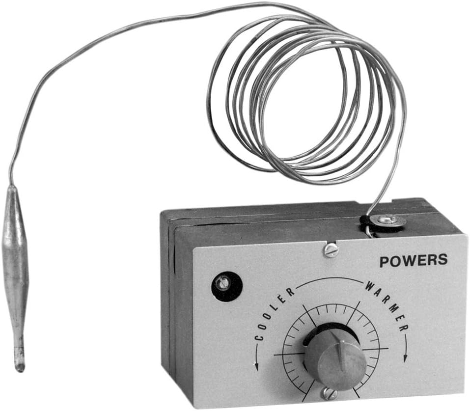 Siemens 1880030 Unit Mounted Pneumatic Thermostat, Heat and Cool, Grey