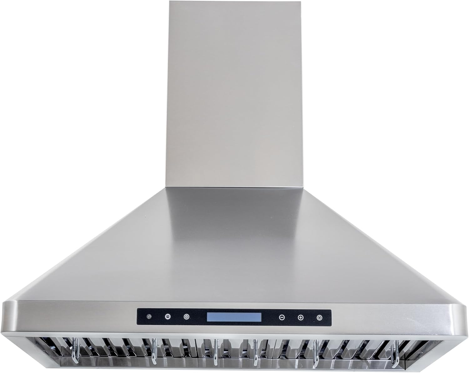 PROLINE 30-Inch Wall-Mounted Range Hood, 900 CFM, Stainless Steel, LED Lights, 6" Round Ducting, ULTRA-QUIET Blower Motor, 4 Speed, 3-Year Warranty, Dishwasher-Safe Filters, PLFW 129E.30, Kitchen Hood