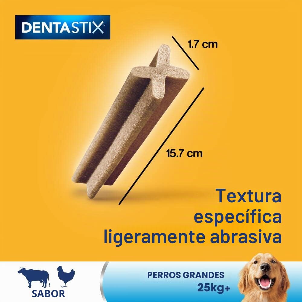 Pedigree Dentastix - Friandises pour grand chien, 56 bâtonnets à mâcher pour l'hygiène bucco-dentaire (8 sachets de 7 Sticks)
