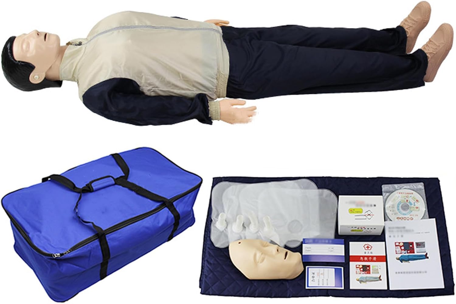 Manekin treningowy CPR – zestaw treningowy dla lekarzy, szkolenia pierwszej pomocy i reagowania w nagłych wypadkach