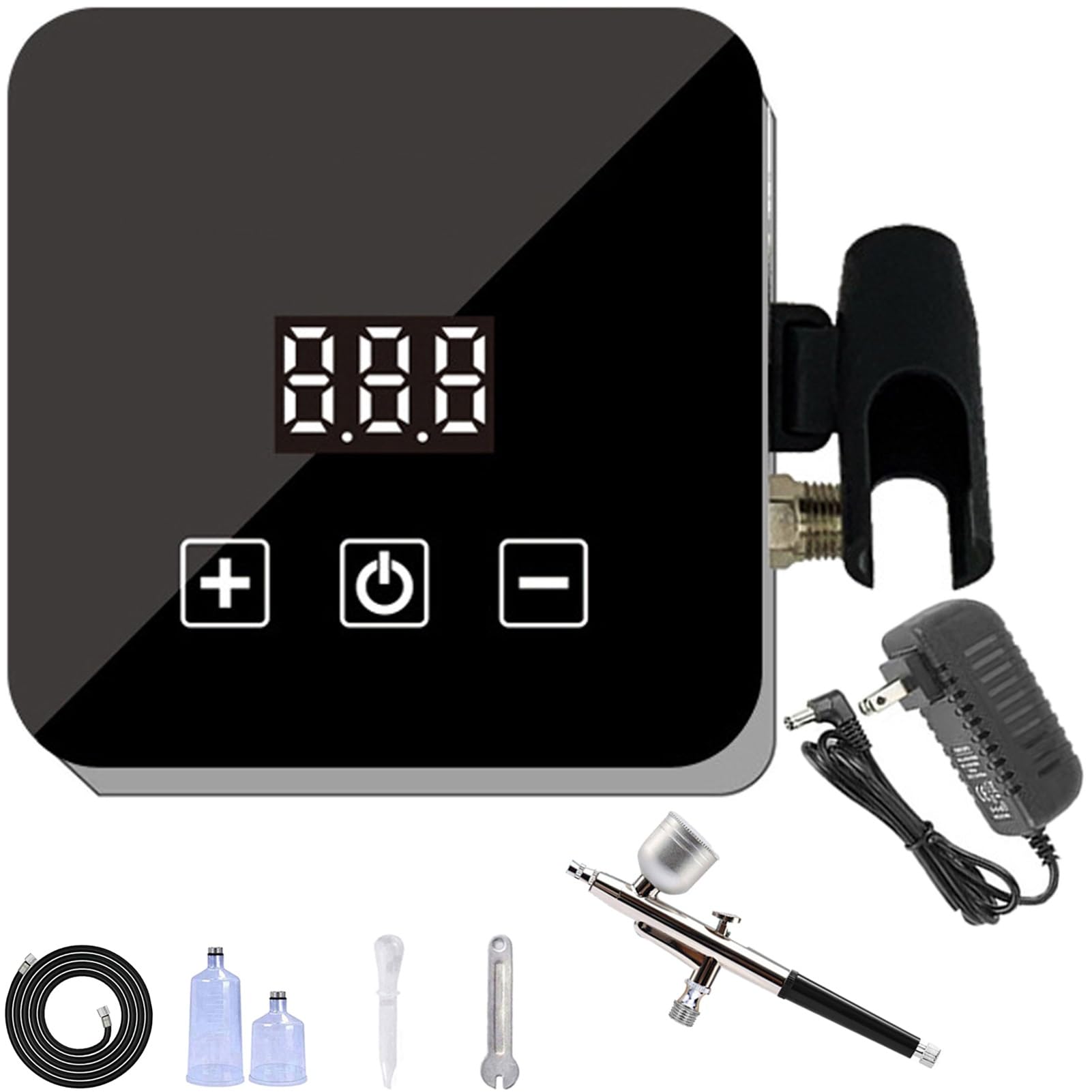 Compresseur aérographe LCD 15-25 psi et pompe de pulvérisation portable pour artisanat