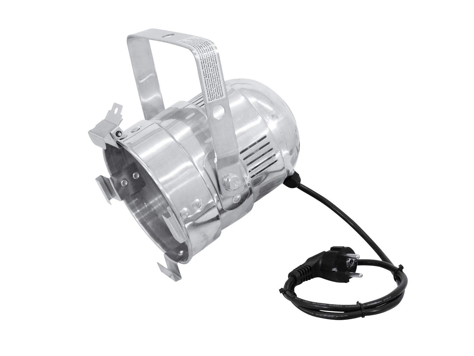 Eurolite 41929100 PAR-38 - Foco de luz, color plateado