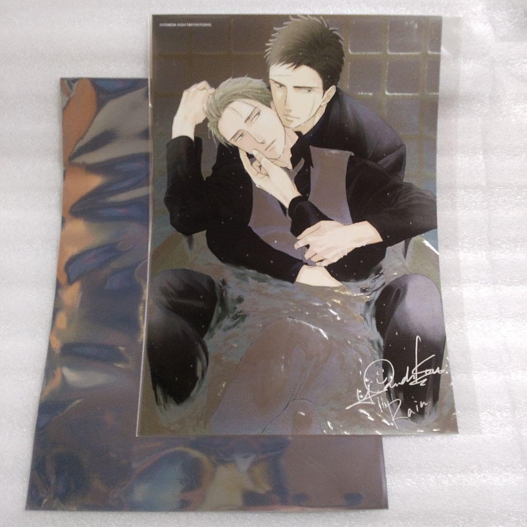 囀る鳥は羽ばたかない　コラボカフェRain 箔押しイラストカード　コンプリート Amazon.co.jp: 囀る鳥は羽ばたかない コラボカフェ Rain A5判