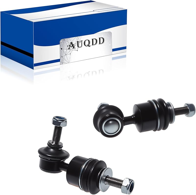 Kit com 2 bieletas da barra estabilizadora traseira AUQDD K80867 para Ma-zda 3, Ma-zda 5 e Vo-lvo C30, C70, S40 e V50 – 2 unidades