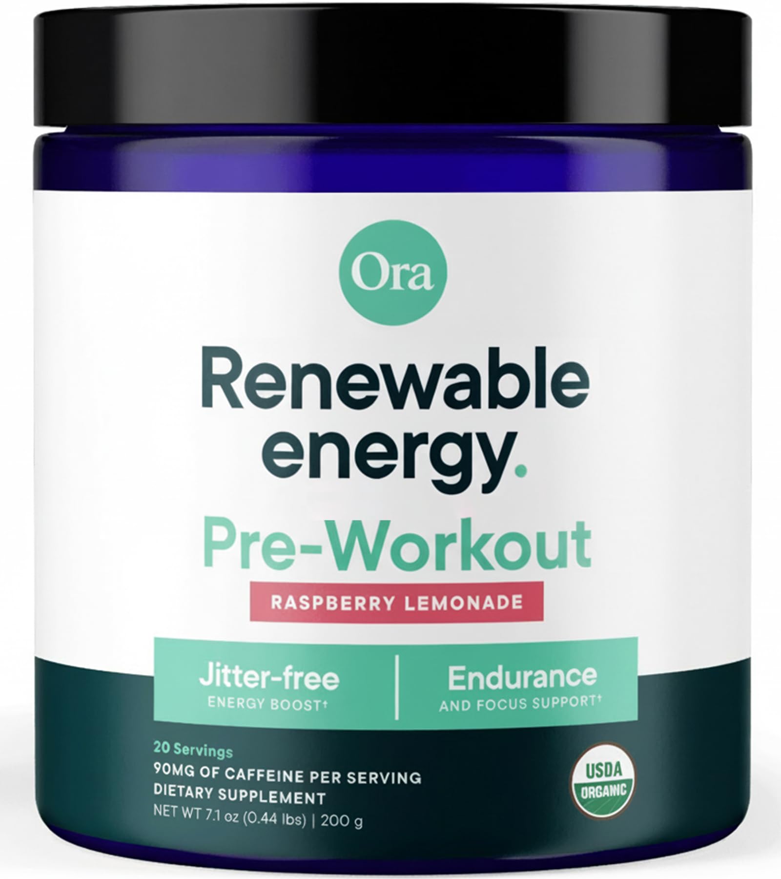 Ora Organic Natural Pre Workout
