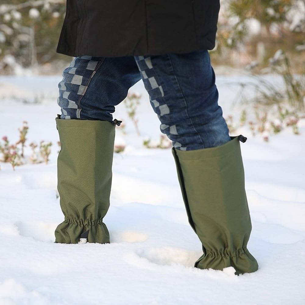 Polainas Impermeables 600D Oxford para Senderismo Nieve
