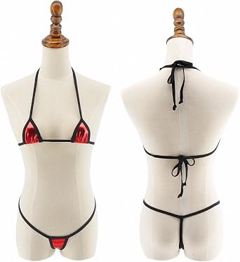 Womens Minimal Coverage Micro Bikini G-String Mini Exotic Tiny Thong Biquini