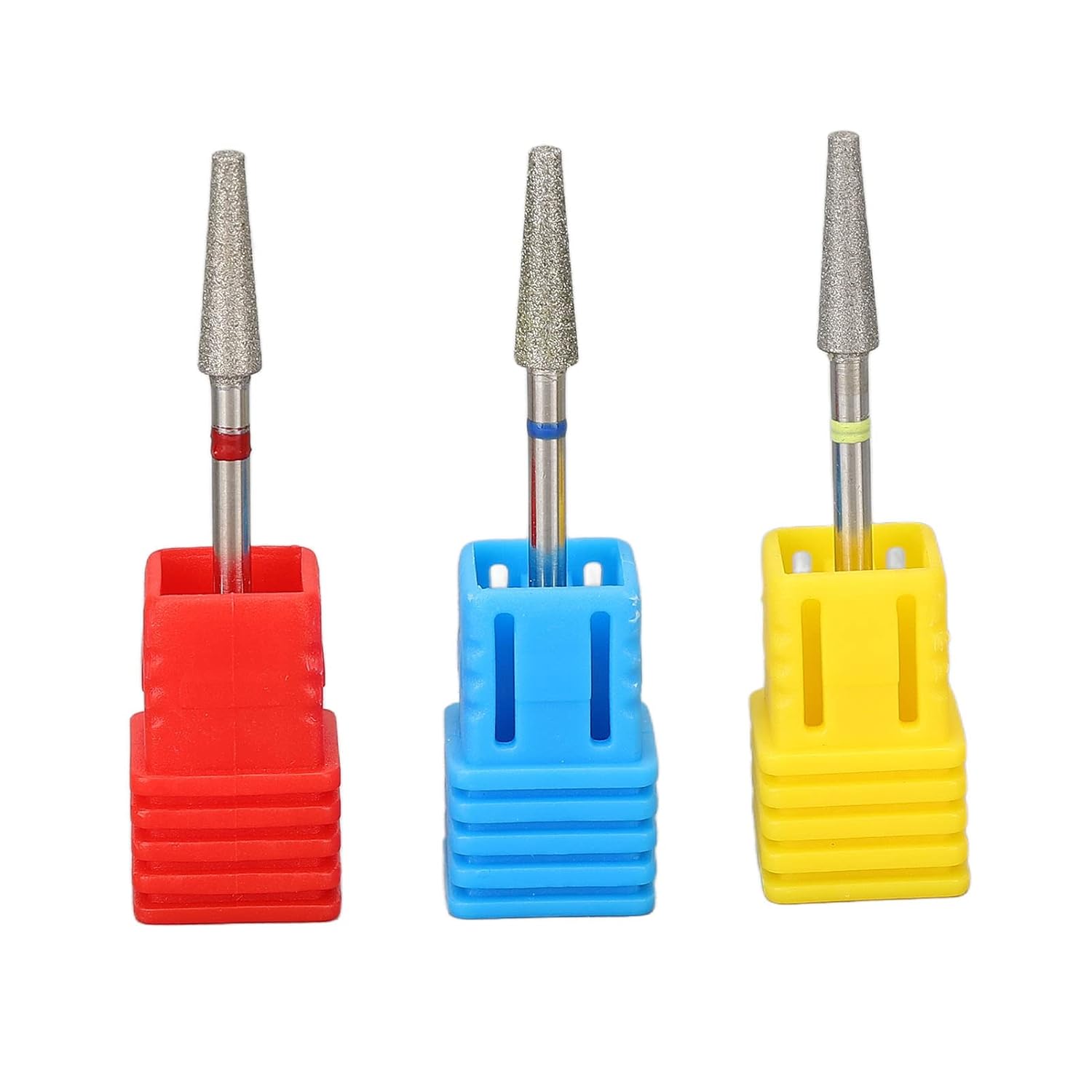 3pcs Nail Drill Bits, Professional Nail Bits for Nail
