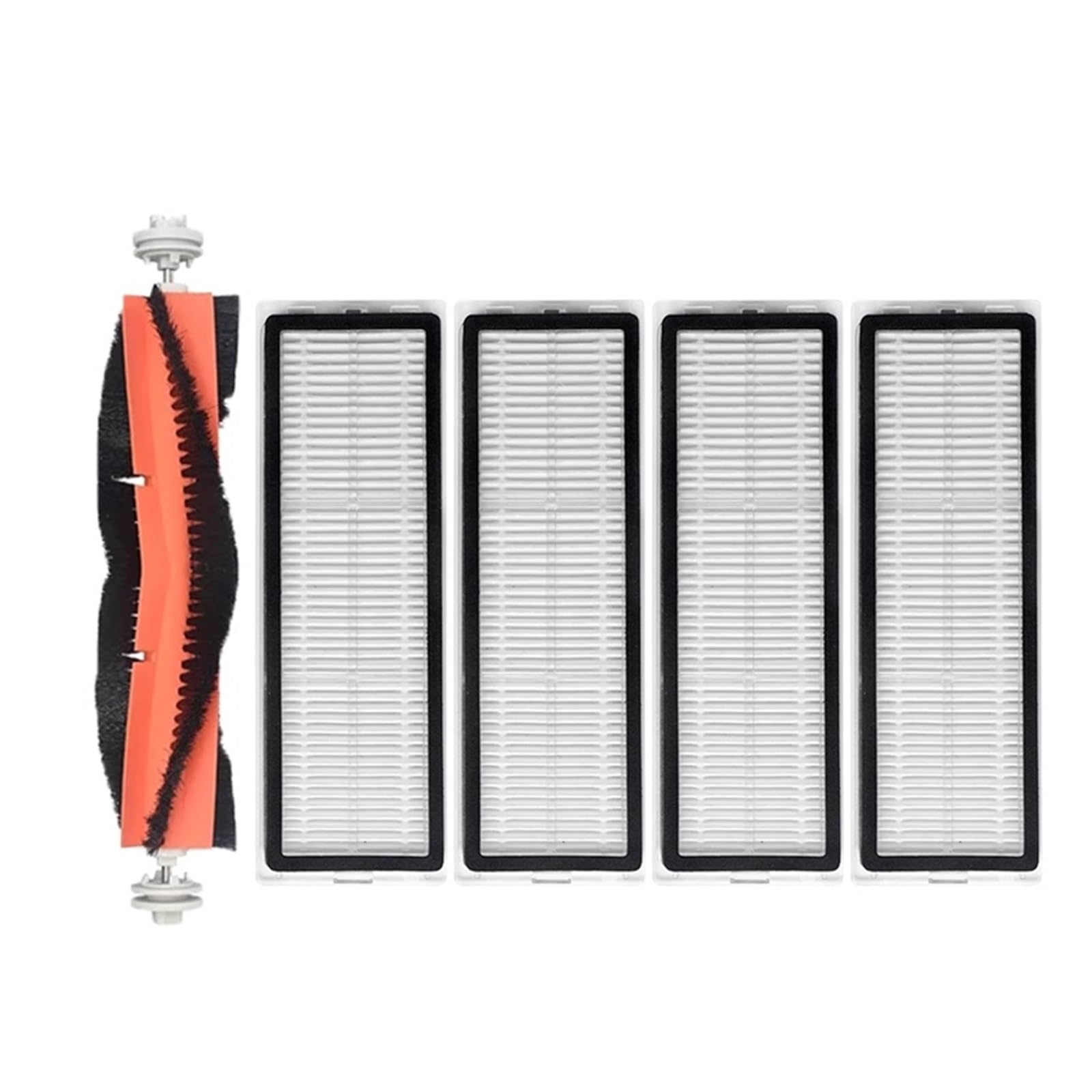 Kicici Compatible With Xiaomi Dreame Bot D10 Plus RLS3D Robot Vacuum Cleaner Accessories Hepa Filter Mop Cloth Dust Bags Main Side Brush Parts(Set12)