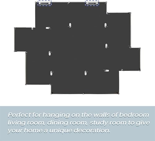 Miniatura 6 de Hello Laura - Marco de collage de 8 fotos para pared, marco de fotos de 4 x 6 pulgadas, collage con decoración de árbol, marcos de fotos para pared,