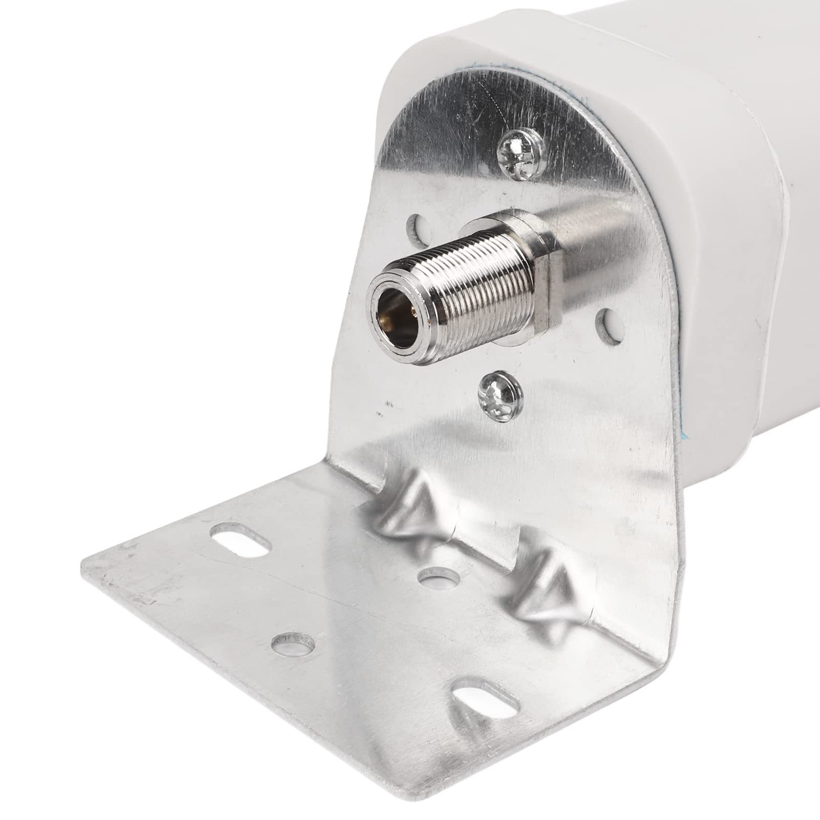 KJ-009 Antenna TV Esterna Impermeabile 10/12DBI Segnale Ad Alto Guadagno - Ricezione Wireless 4G HD Terrestre a Botte Fissata al Muro Con Morsetto a Forma di U