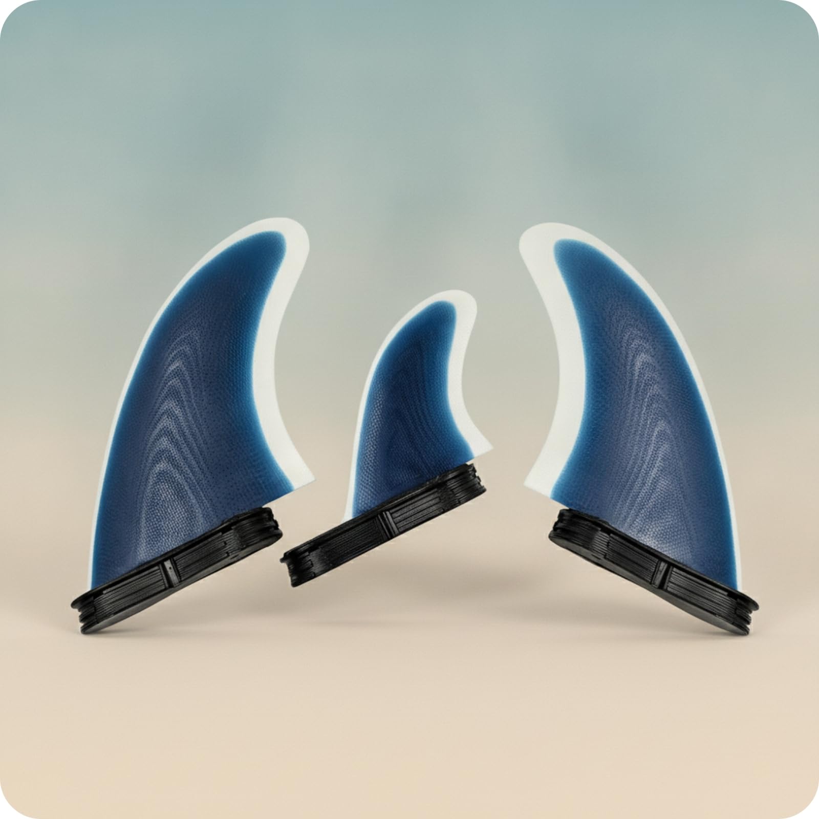 3 Pieces Accesorio Náutico Doble Lengüeta Curvado Juego Triple