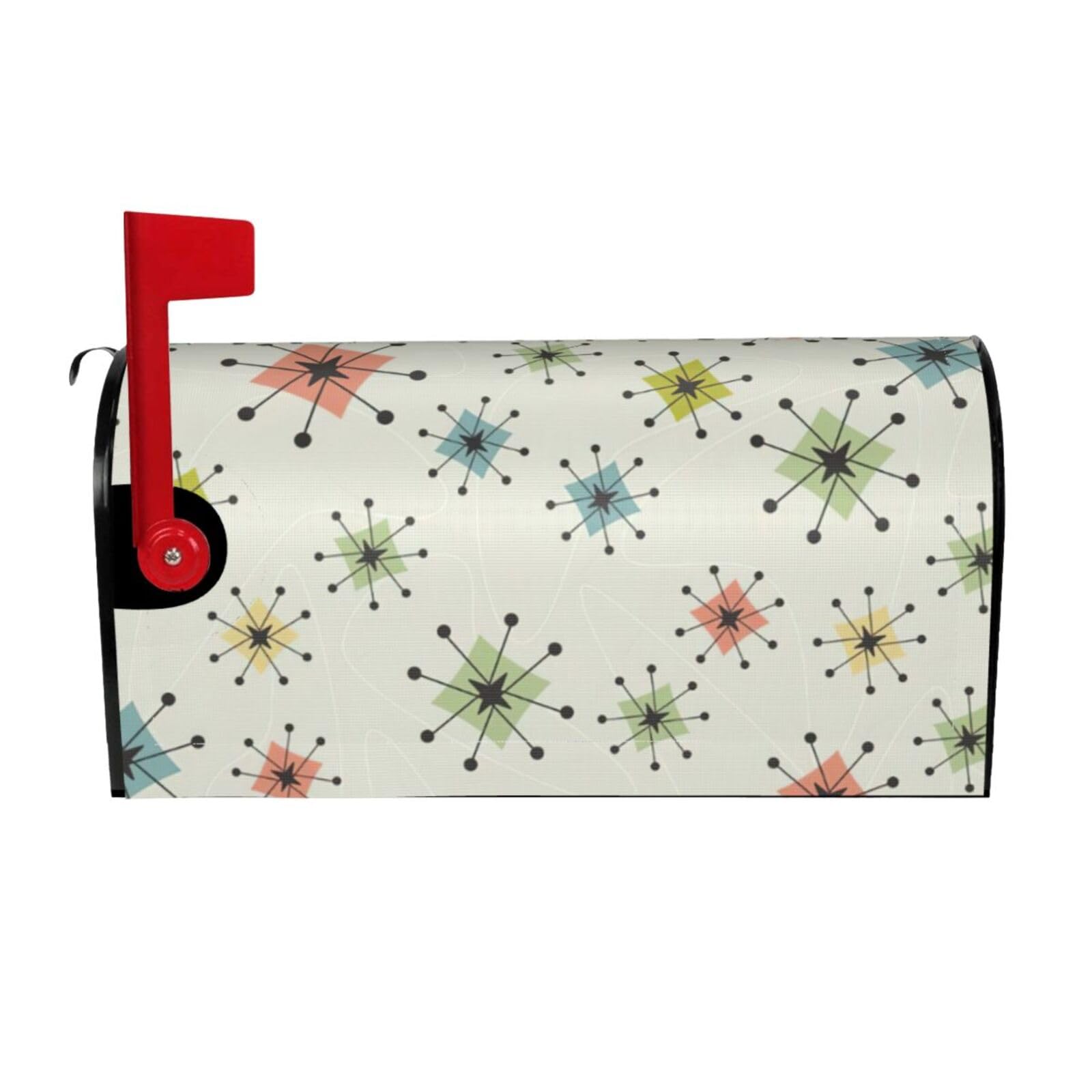 Modern Print Mailbox Cover Wraps Post Letter Box Cover Decor For Outside Garden Yard Farmhouse Home