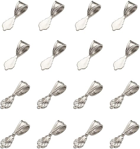 MegaPet - 126 dijes tibetanos para colgar en forma de balas planas para pala, cuchara, ganchos para manualidades, aretes, pulseras, collares,