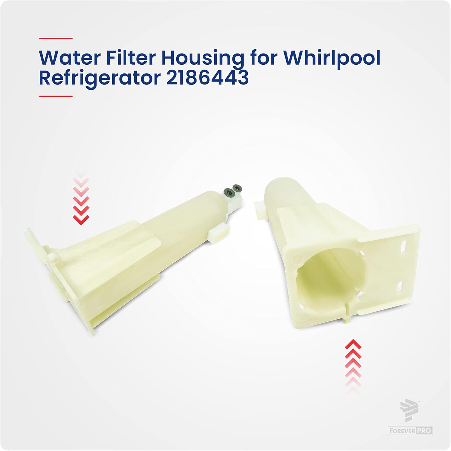 ForeverPRO 2186443 Housing for Whirlpool Refrigerator 451472 AH328166 EA328166 PS328166