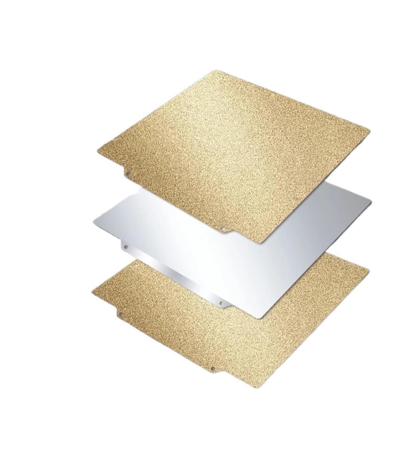 Lámina PEI 300x300 180/220/235/310/350 Placa de construcción magnética texturizada mejorada para Ender 3 V3 Se Acero muelle(310x310mm)