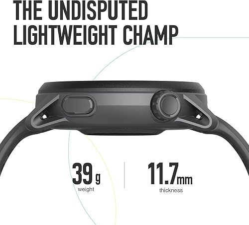Miniatura 10 de COROS Reloj deportivo PACE 3 GPS, ligero y cómodo, 17 días de duración de la batería, GPS de doble frecuencia, frecuencia cardíaca y SpO2,
