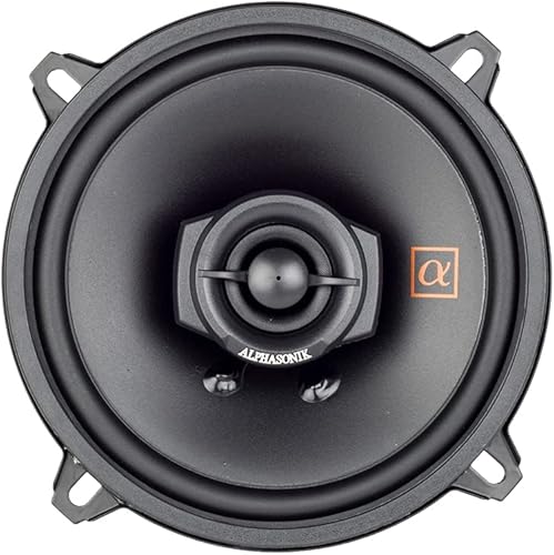 Miniatura 4 de Alphasonik 1 par de NS52 Neuron Series 5.25" (300 vatios máximo para el par) 150 vatios máximo por altavoz, altavoz de audio de coche de 2 vías de