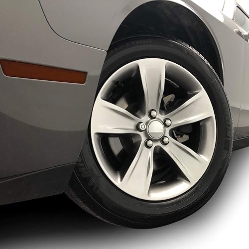 Miniatura 5 de BOGAR TECH DESIGNS Kit de tinte de reflectores traseros compatible con Dodge Challenger 2015-2024, humo oscuro