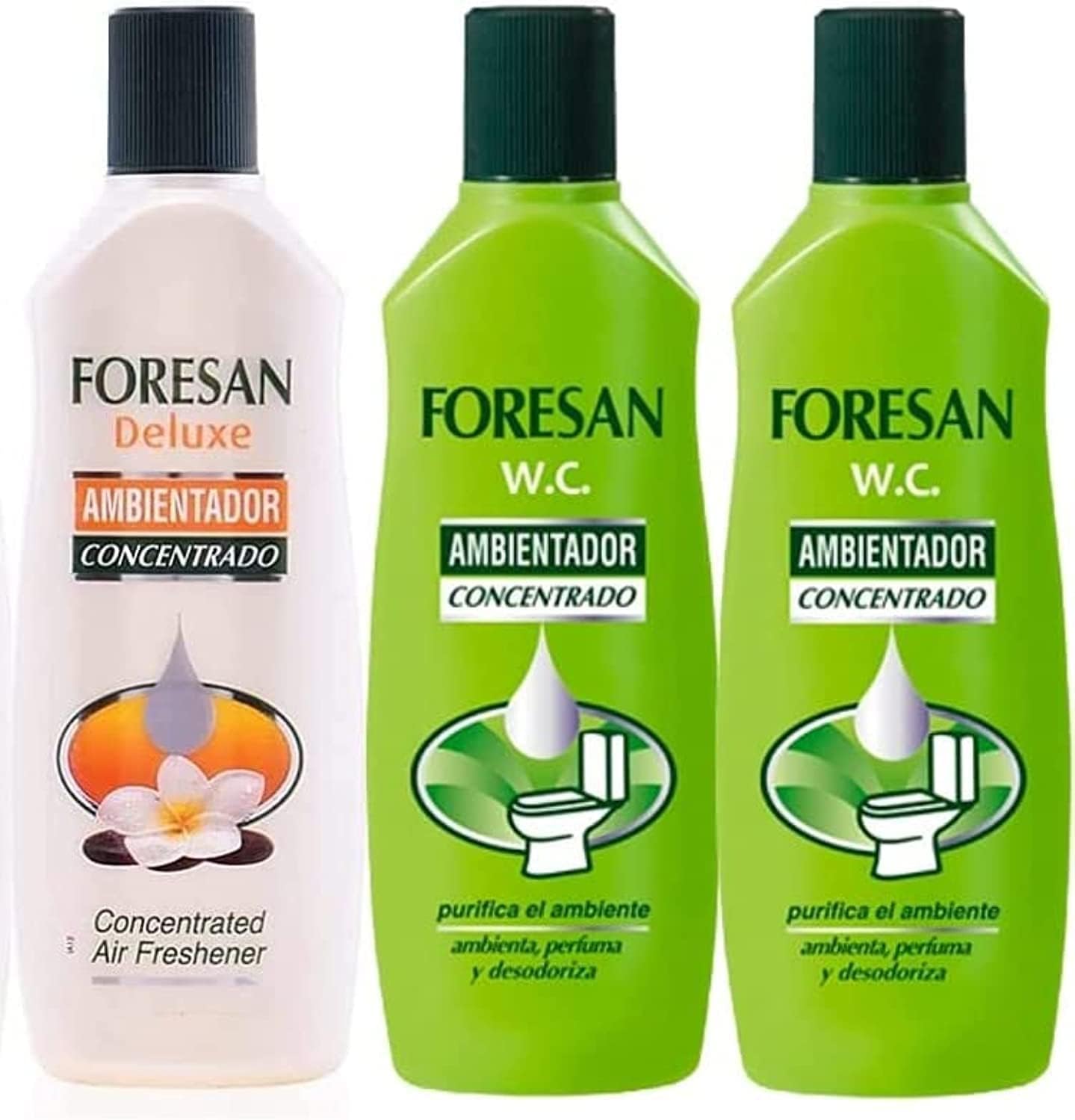 3 Pieces Set of Foresan W.C. Can Multi - Home