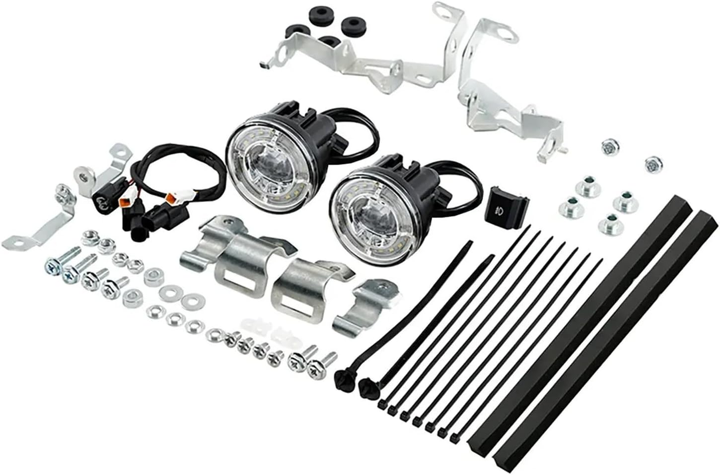Motorcycle Strobe LED Foglights Kit Compatible With Gold wing GL1800 GL 1800 2018-2024 2019