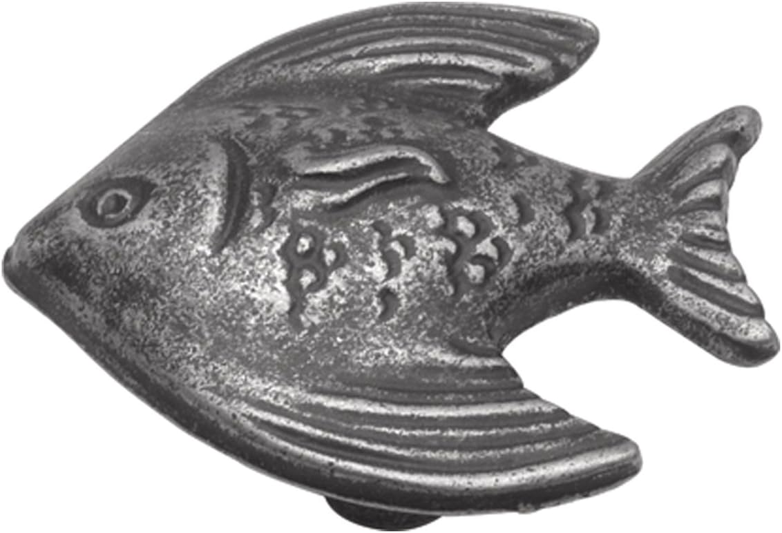 Hickory Hardware PA0115-VP 1-3/8-Inch South Seas Cabinet Knob, Vibra Pewter, 1.375"