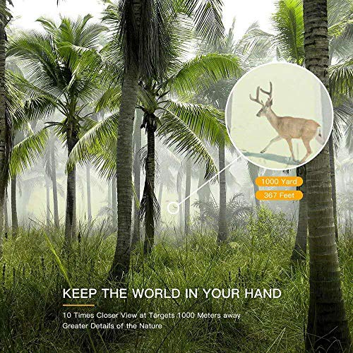 20X50 Binoculars For Adults High Powered, Professional Binoculars For Bird Watching With Low Light Night Vision, Hd Fmc Bak4 Prism Lens, Waterproof & Fogproof For Hunting/Traveling/Outdoor Sports #TOP7